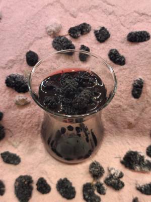 Blackberry Fruit Tea Powder – Refreshing Turkish Drink Mix with Real Blackberry Flavor