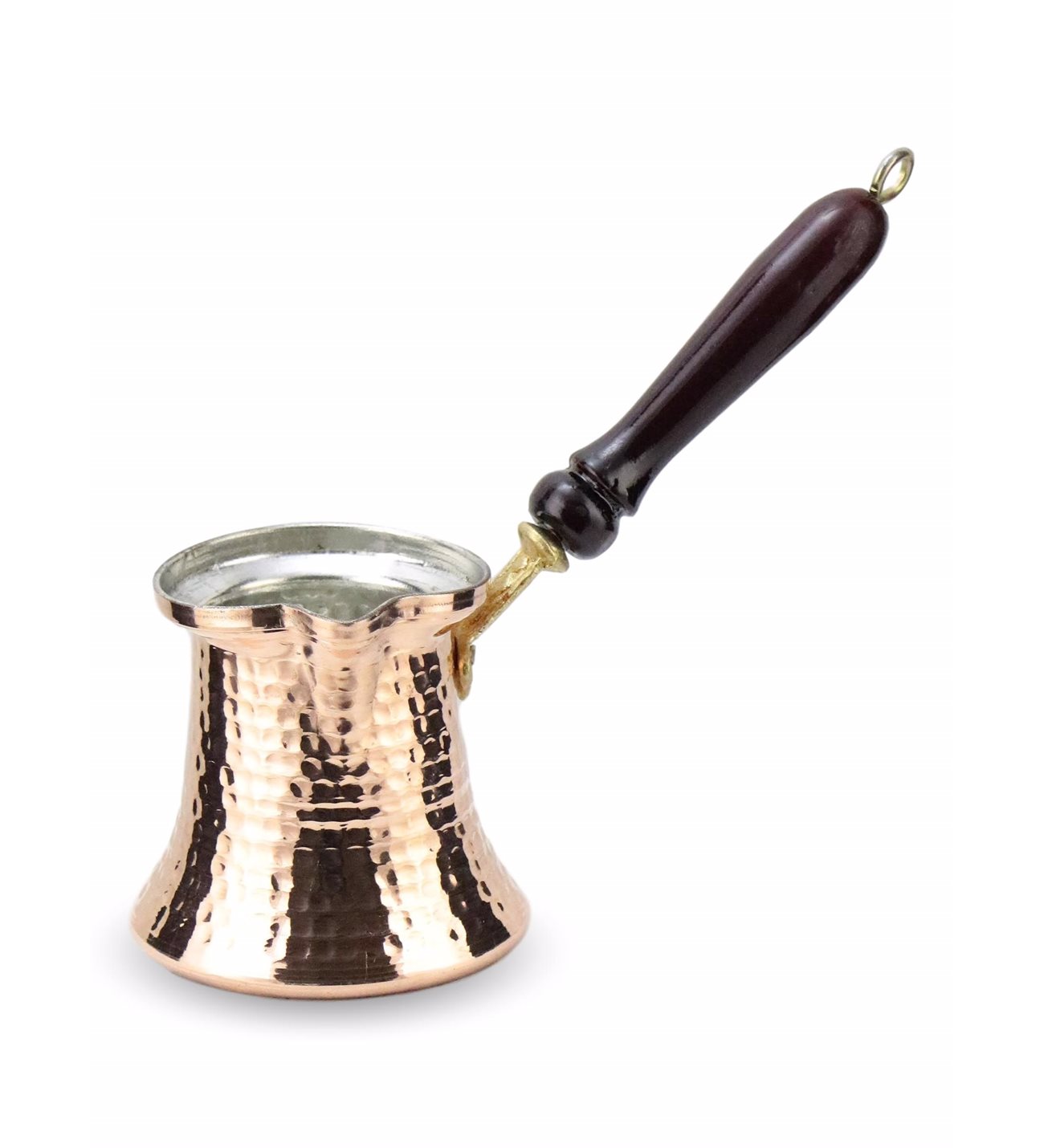 Coffee Pot with Wooden Handle - Thumbnail