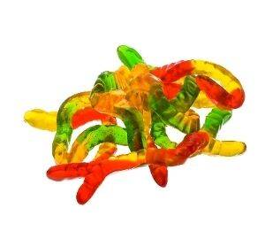 Colorful Snakes Jelly Bean Mix of Fruit