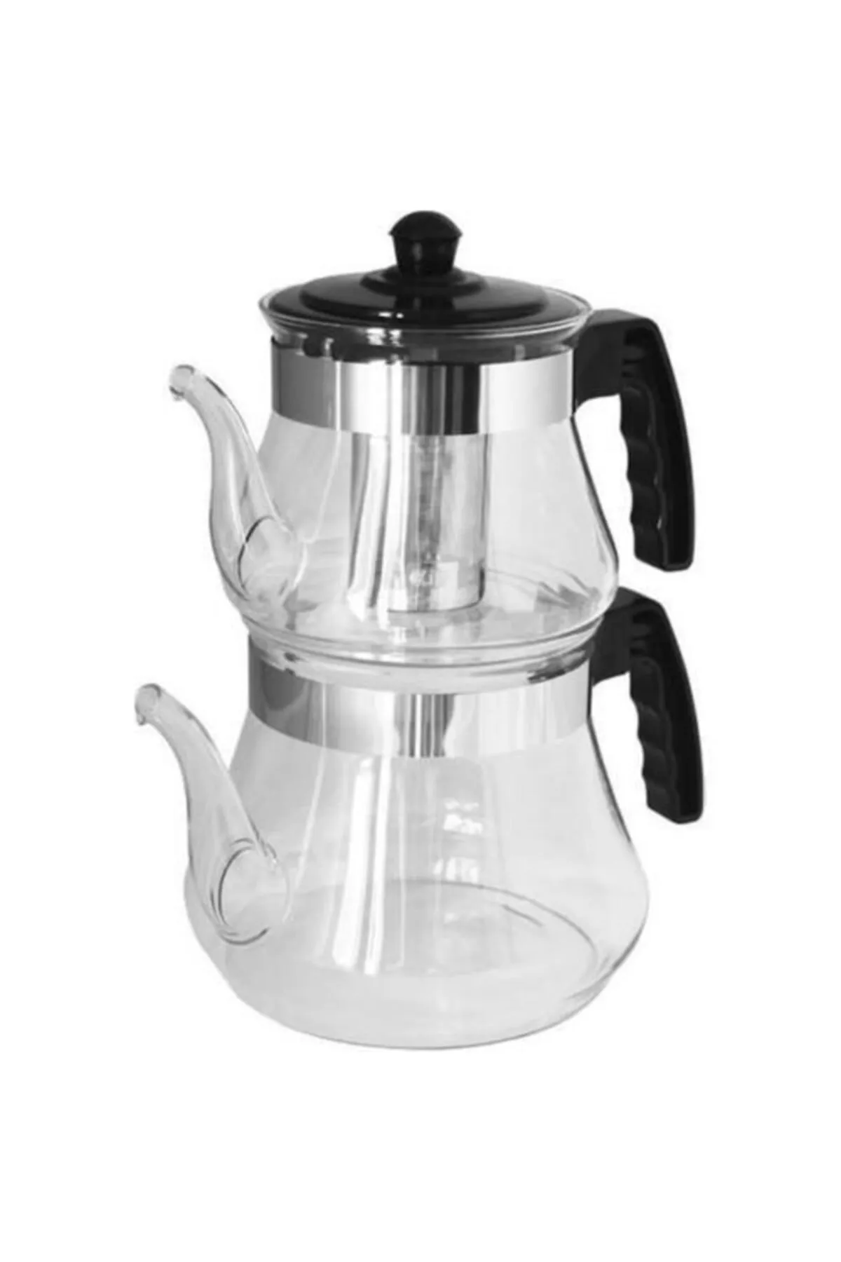 Double Teapot Glass(Heat Resistant)