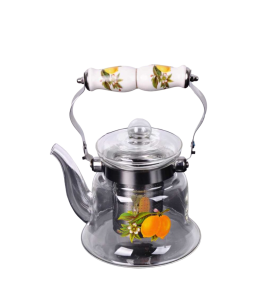  - Glass Teapot 1200 ml(Heat Resistant)