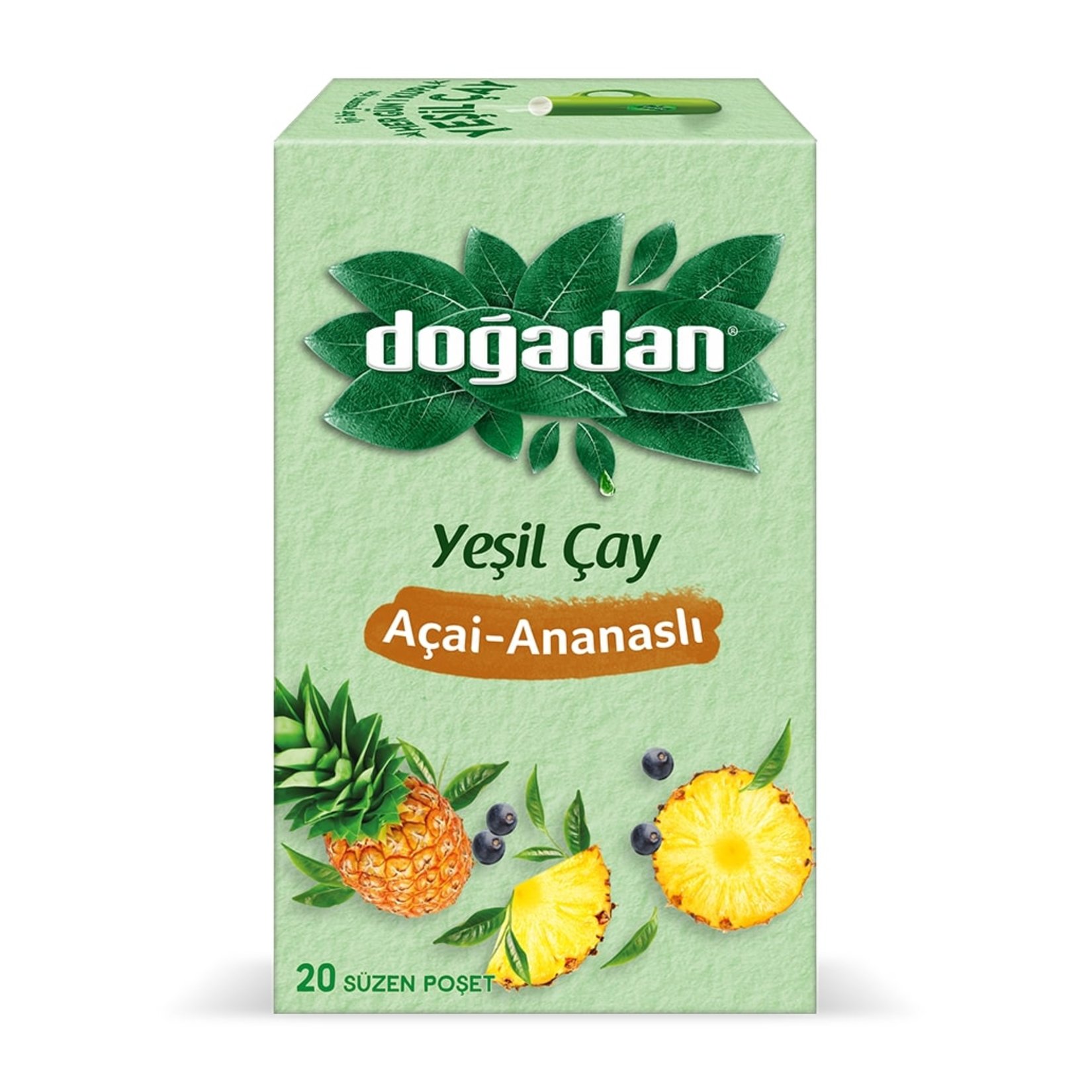 Doğadan - Green Tea with Pineapple 20 Bags in Box