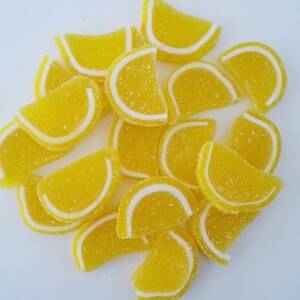 Lemon Slices of Jelly Bean Mix of Fruits