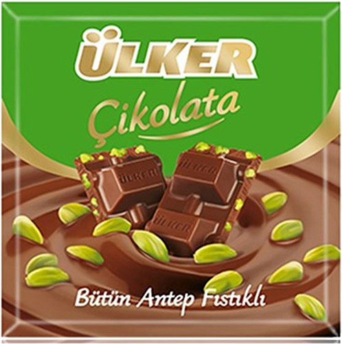 Ülker - Milky Chocolate with Pistachio 70 gr