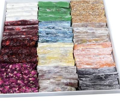 Mix Box of Finger Size Turkish Delight with Pistachio 1000 g