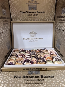 The Ottoman Bazaar - Mix Box of Sliced Turkish Delight 1500 g