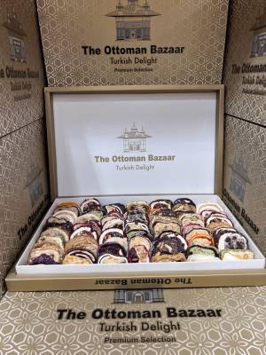 Mix Box of Sliced Turkish Delight 1500 g