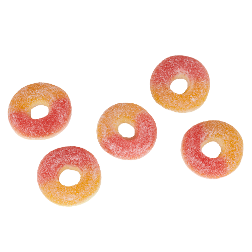 Peach Ring Jelly Bean