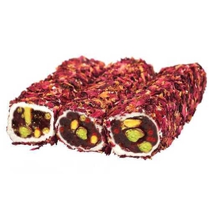  - Pomegranate and Pistachio covered with Rose