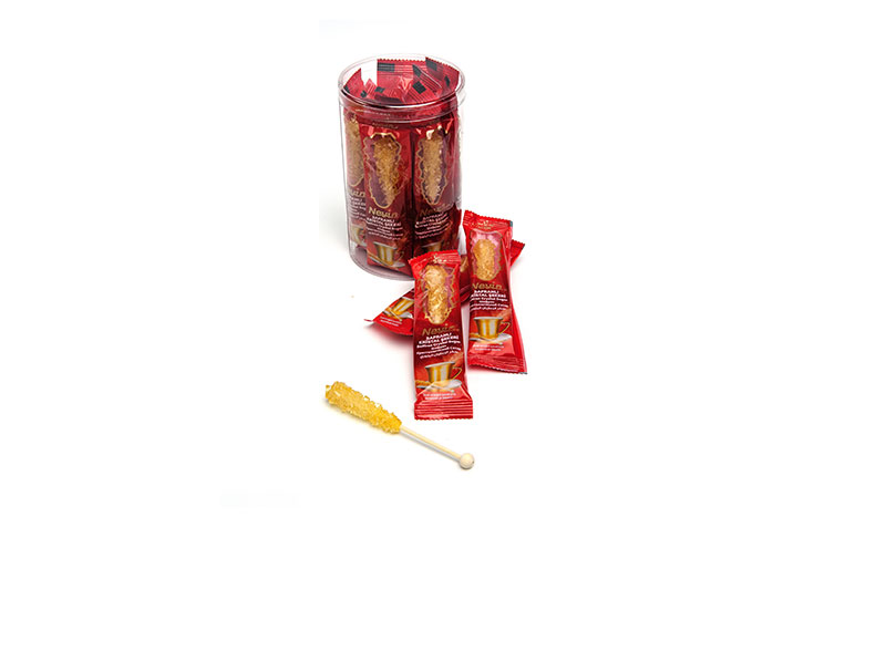  - Saffron Sugar Candy Stick 12 Pieces