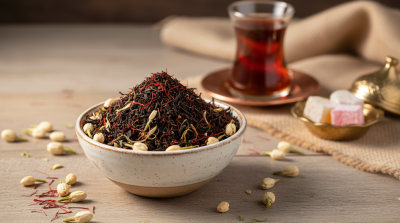 The Ottoman Bazaar - Premium Saffron Herbal Tea – Natural Wellness, Blood Pressure & Weight Balance – Turkish Saffron Tea