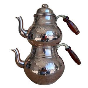  - Tea Pot Copper Brown Color