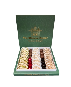 The Ottoman Bazaar - Turkish Delight and Chocolate Mix Box 1000 gr