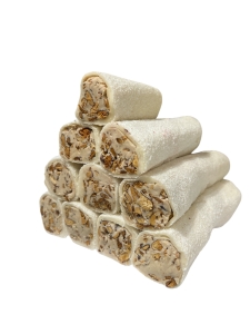 Almond Turkish Delight covered Coconut - Thumbnail