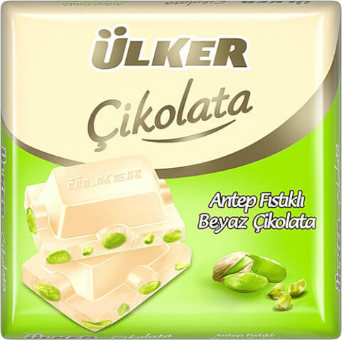 Ülker - White Chocolate with Pistachio